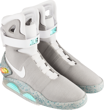 кроссовки nike air mag, вид спереди